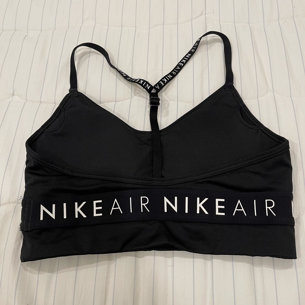 Nike Air Sports Bra Black Size Small
